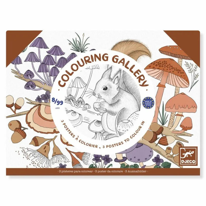 Värvimislehed "Naturalist"-010 Toys-Brain Games OÜ