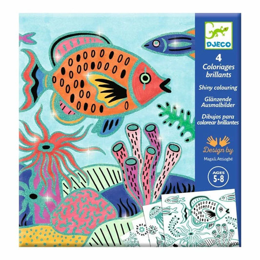 Värvimislehed - Under the sea-010 Toys-Brain Games OÜ