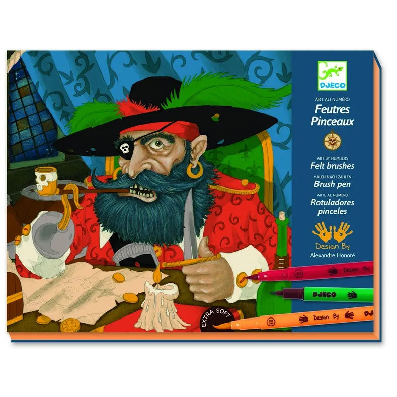 Viltpliiatsid "Pirates"-010 Toys-Brain Games OÜ