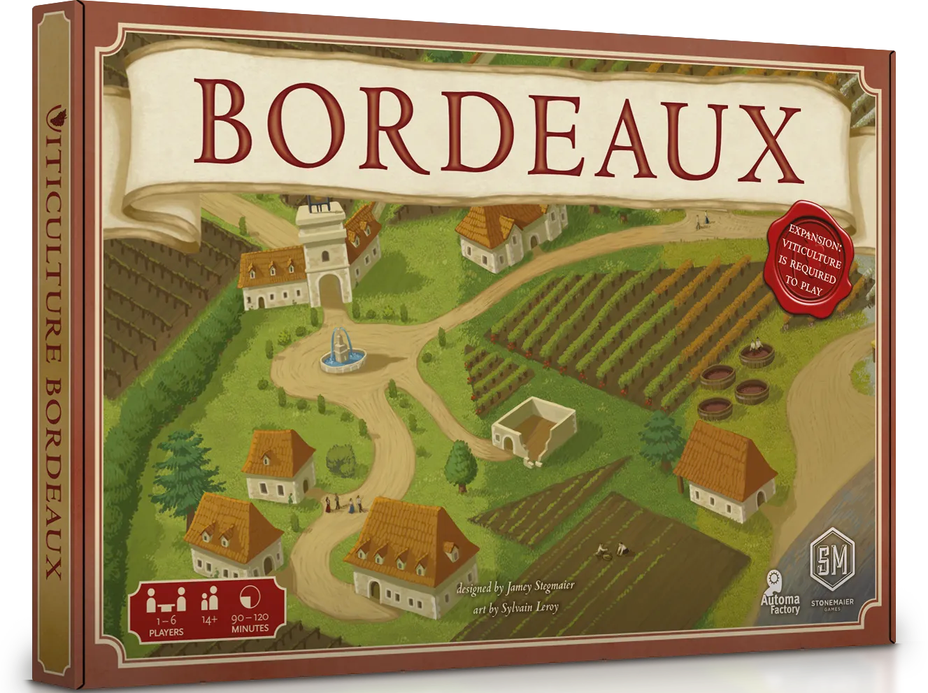 Viticulture: Bordeaux Expansion-101 Board / Card Games-Brain Games OÜ