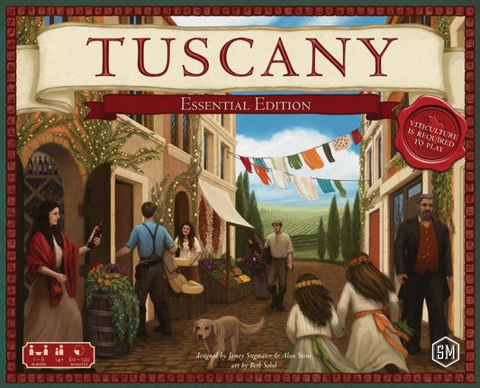 Viticulture: Tuscany Essential Edition-101 Board / Card Games-Brain Games OÜ