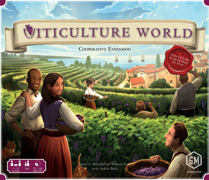 Viticulture World: Cooperative Expansion-001 Board / Card Games-Brain Games OÜ