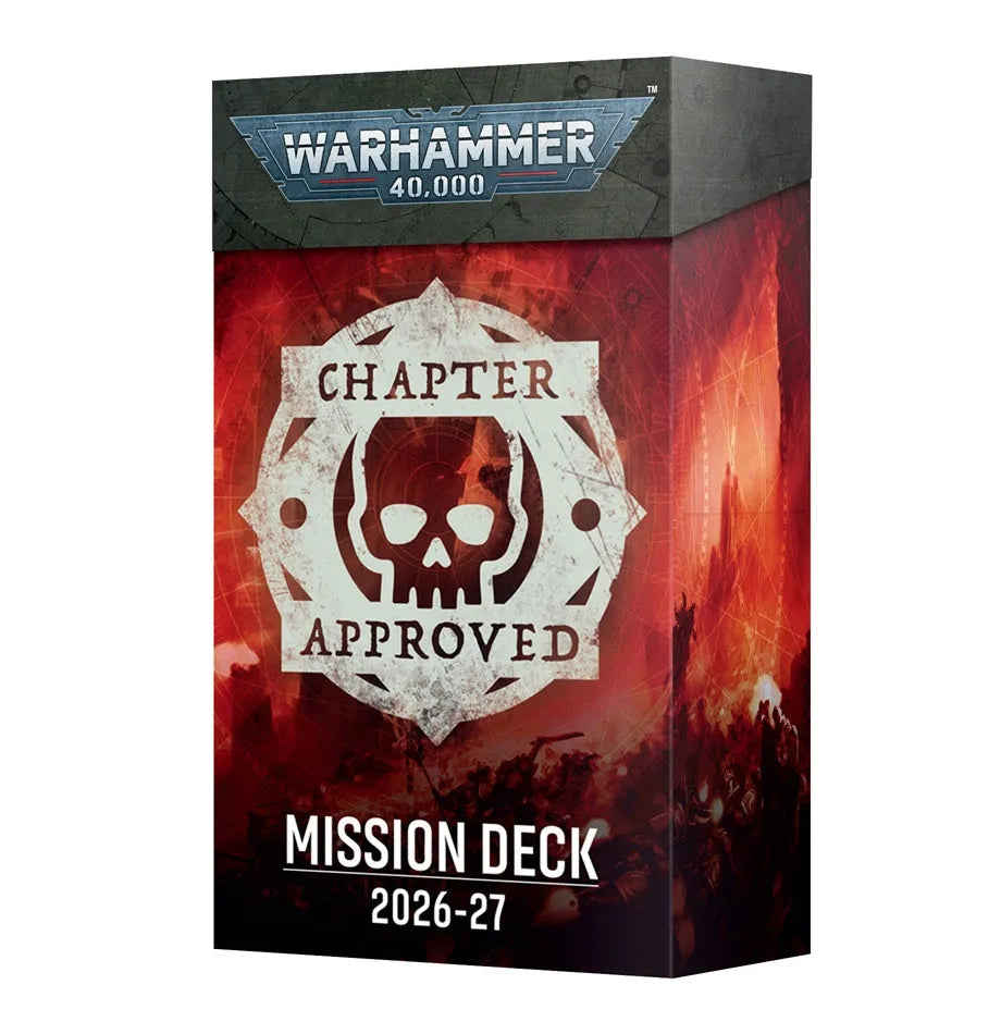 Warhammer 40000: Chapter Approved Mission Deck 2026-003 Miniature Gaming-Brain Games OÜ