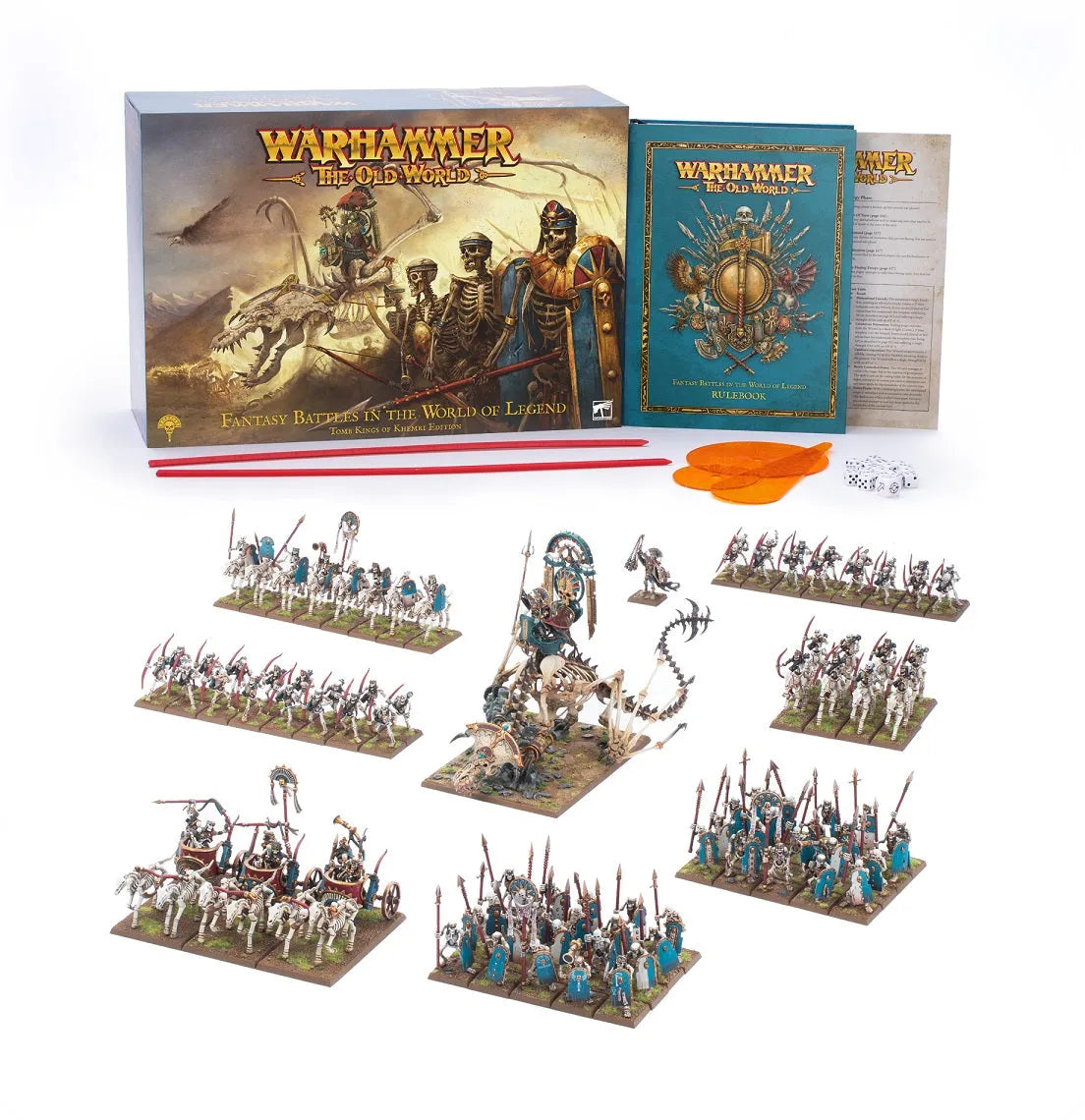 Warhammer: The Old World - Fantasy Battles in the World of Legend: Tomb Kings of Khemri-Strateegiamängud-Brain Games OÜ