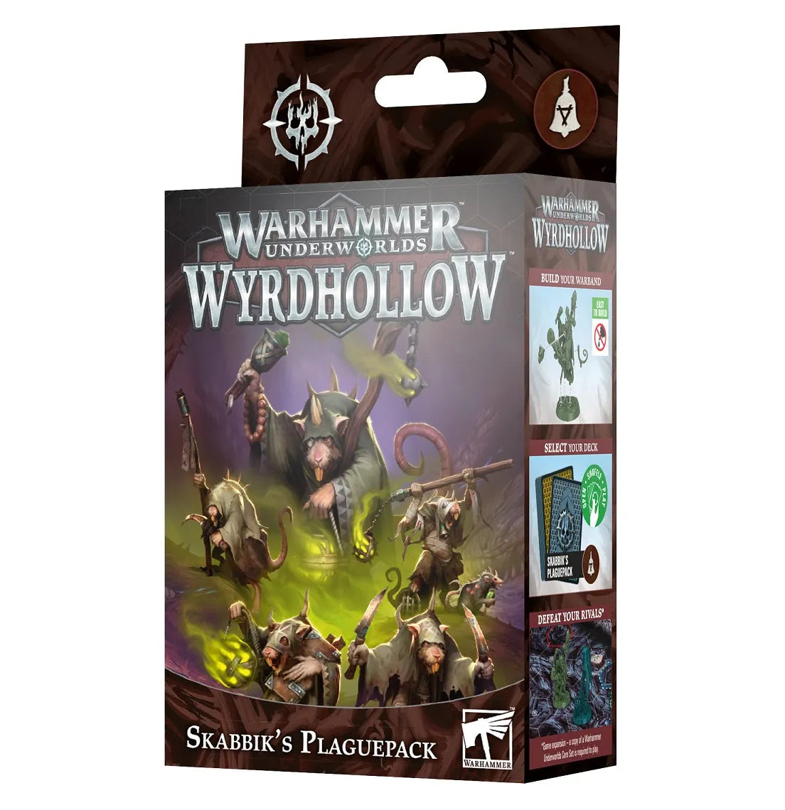 Warhammer Underworlds: Wyrdhollow - Skabbik's Plaguepack-Strateegiamängud-Brain Games OÜ