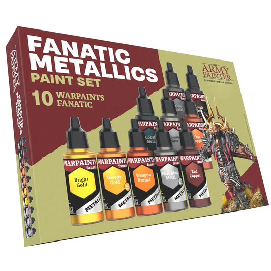 Warpaints Fanatic: Metallics Set-103 Miniature Gaming-Brain Games OÜ