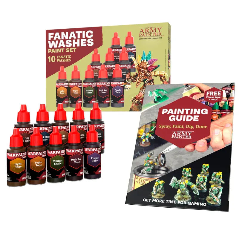 Warpaints Fanatic: Washes Paint Set-103 Miniature Gaming-Brain Games OÜ