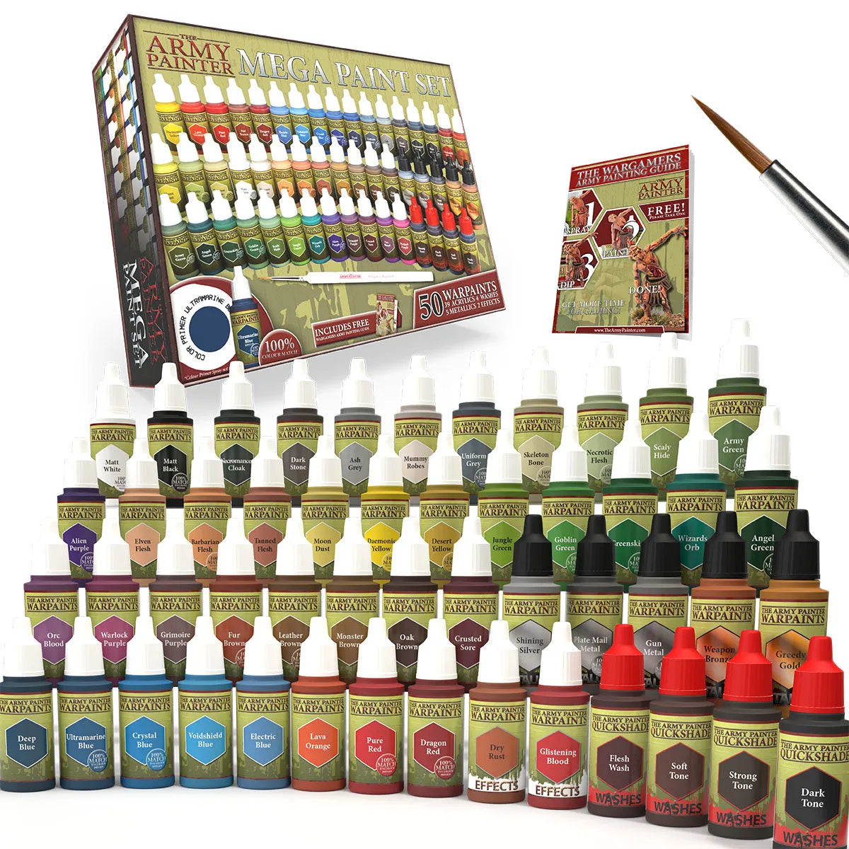 Warpaints Mega Paint Set-103 Miniature Gaming-Brain Games OÜ