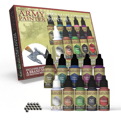 Warpaints Metallics: Metallic Colours Paint Set-103 Miniature Gaming-Brain Games OÜ