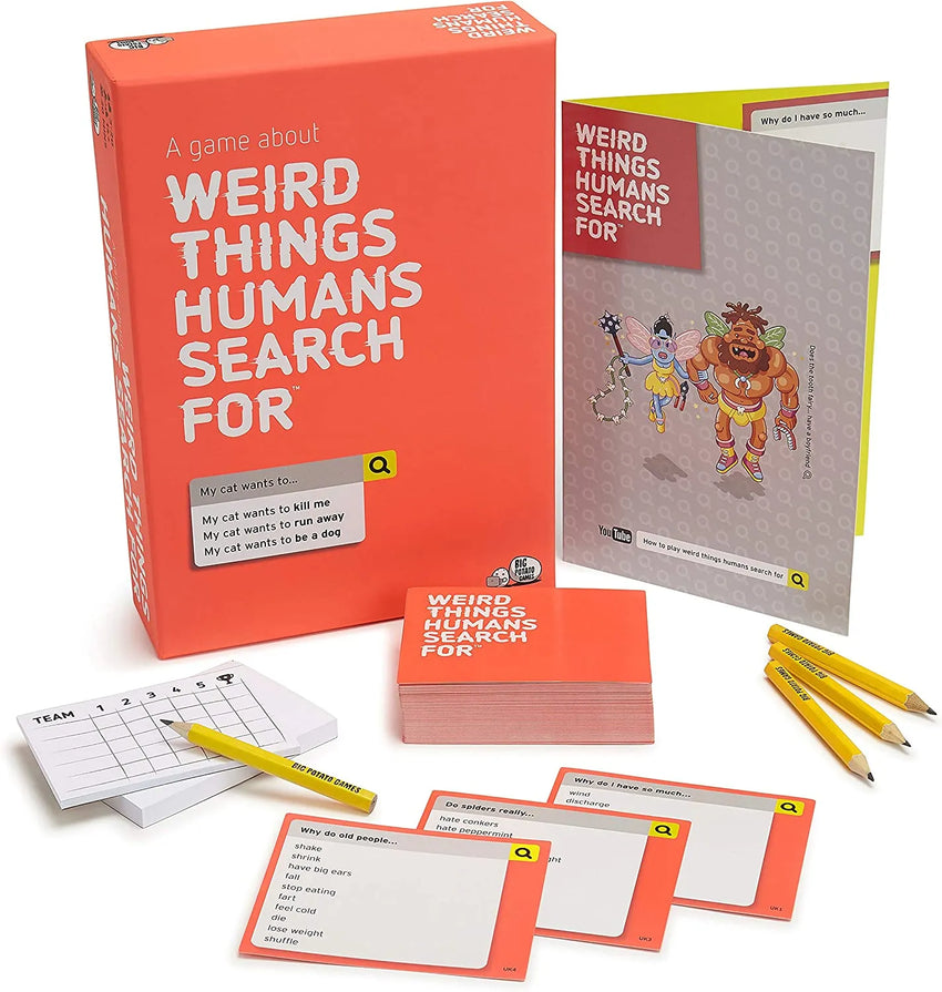 Weird Things Humans Search For-101 Board / Card Games-Brain Games OÜ