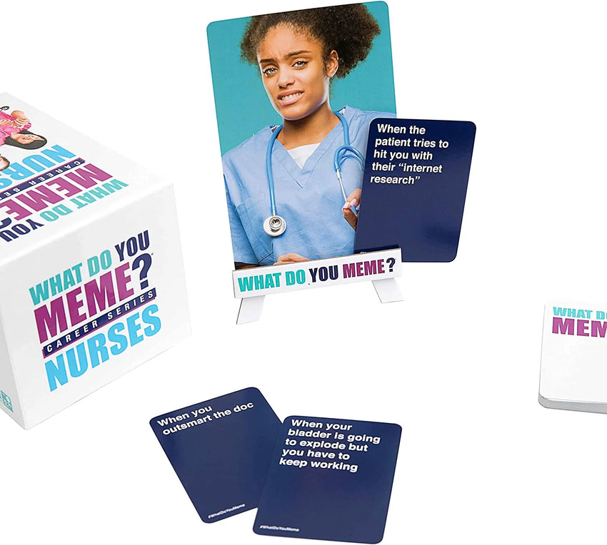 What Do You Meme? Career Series: Nurses-101 Board / Card Games-Brain Games OÜ