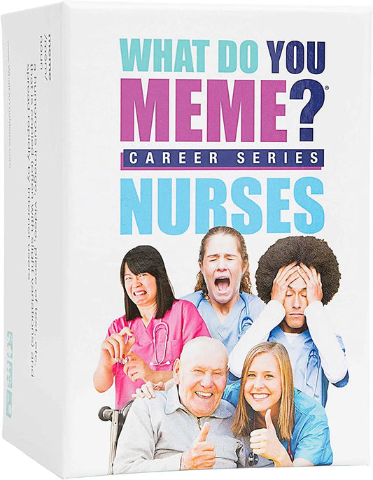 What Do You Meme? Career Series: Nurses-101 Board / Card Games-Brain Games OÜ