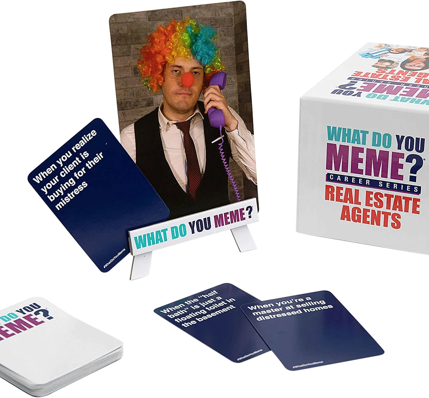 What Do You Meme? Career Series: Real Estate Agents-101 Board / Card Games-Brain Games OÜ
