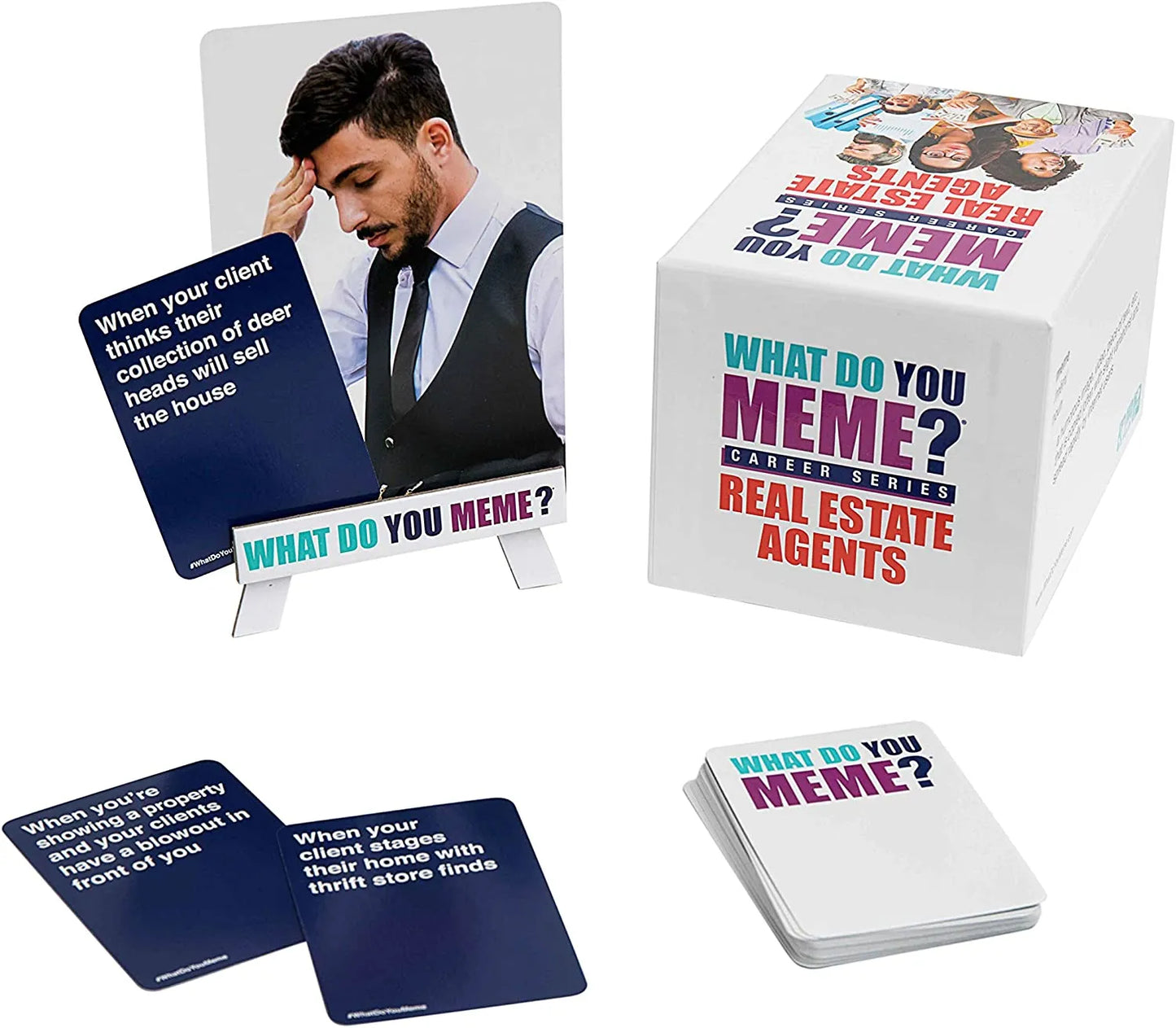 What Do You Meme? Career Series: Real Estate Agents-101 Board / Card Games-Brain Games OÜ