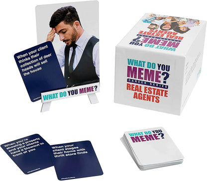 What Do You Meme? Career Series: Real Estate Agents-101 Board / Card Games-Brain Games OÜ