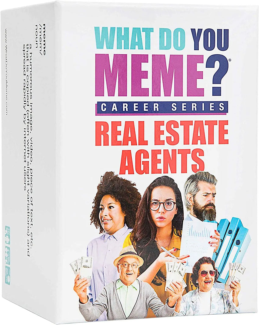 What Do You Meme? Career Series: Real Estate Agents-101 Board / Card Games-Brain Games OÜ