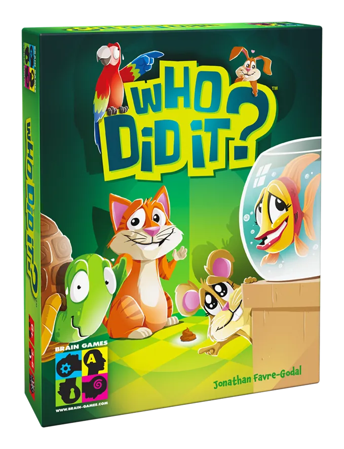 Who Did It?-w101 WHS Board / Card Games-Brain Games OÜ
