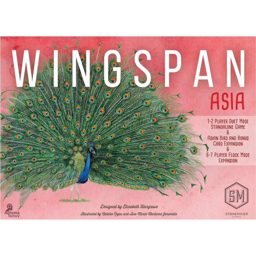 Wingspan Asia-101 Board / Card Games-Brain Games OÜ