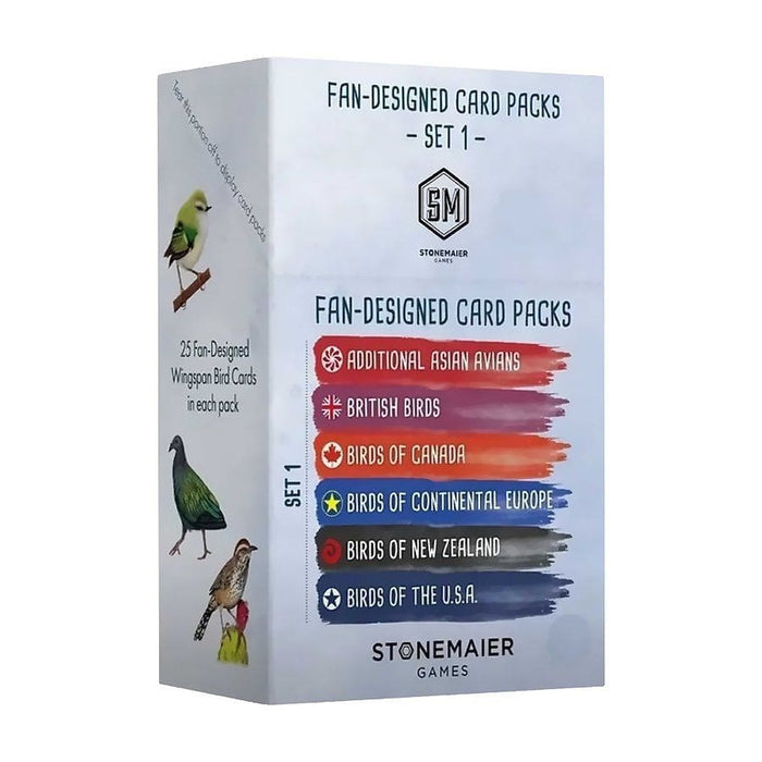 Wingspan Fan-Designed Card Packs: Set 1