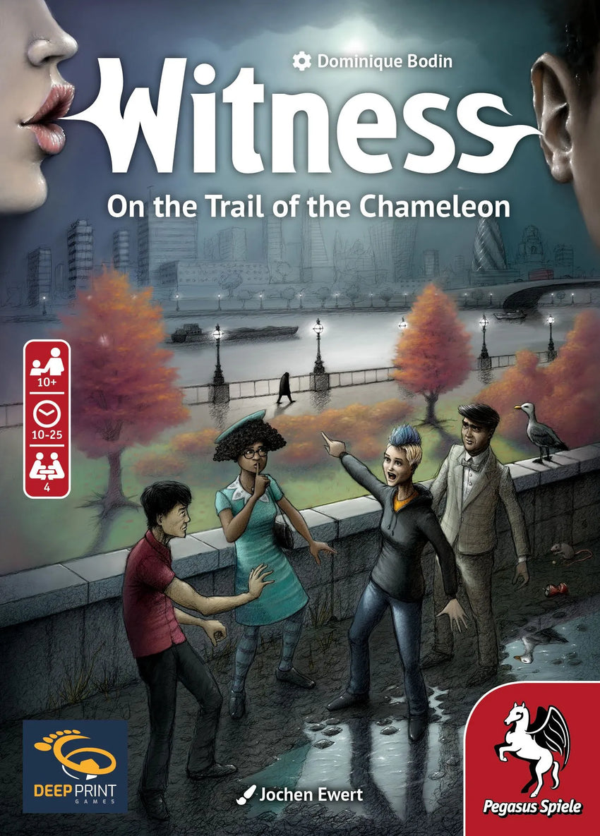 Witness: On the Trail of the Chameleon-101 Board / Card Games-Brain Games OÜ