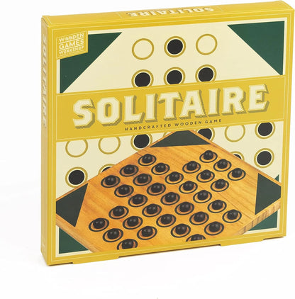 Wooden Games Workshop "Solitaire"-w001 WHSX Board / Card Games-Brain Games OÜ