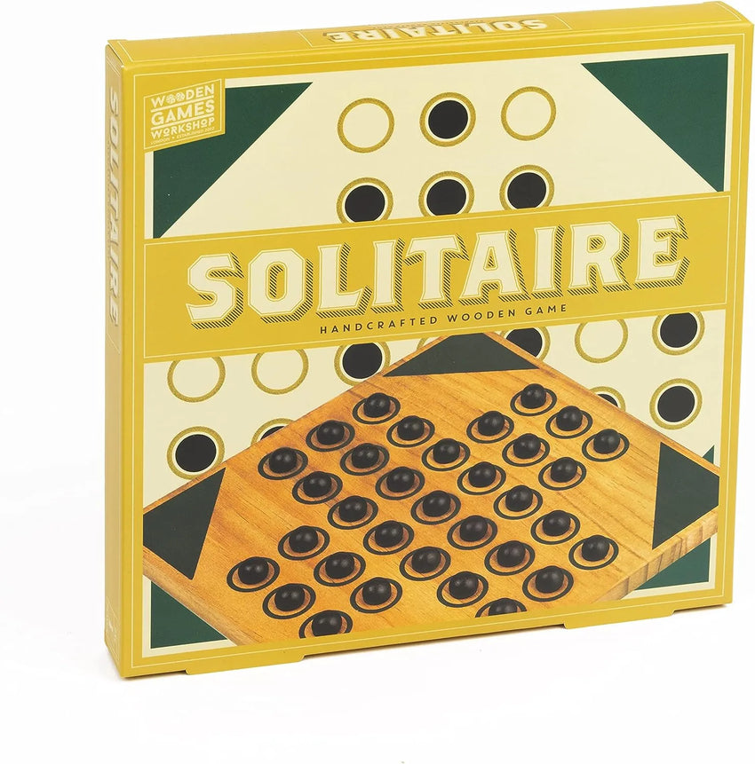 Wooden Games Workshop "Solitaire"-w001 WHSX Board / Card Games-Brain Games OÜ