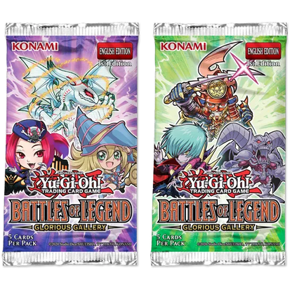 Yu-Gi-Oh Battle of Legend: Glorious Gallery Booster-101 Board / Card Games-Brain Games OÜ