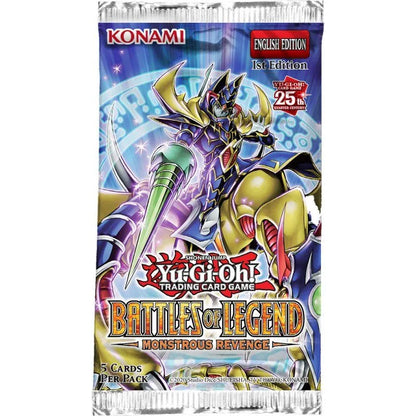 Yu-Gi-Oh: Battles of Legend Monstrous Revenge booster-001 Board / Card Games-Brain Games OÜ