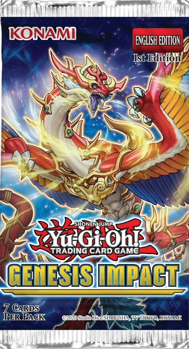 Yu-Gi-Oh: Genesis Impact booster-001 Board / Card Games-Brain Games OÜ