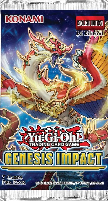 Yu-Gi-Oh: Genesis Impact booster-001 Board / Card Games-Brain Games OÜ
