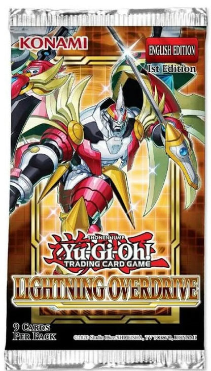Yu-Gi-Oh: Lightning Overdrive booster-001 Board / Card Games-Brain Games OÜ