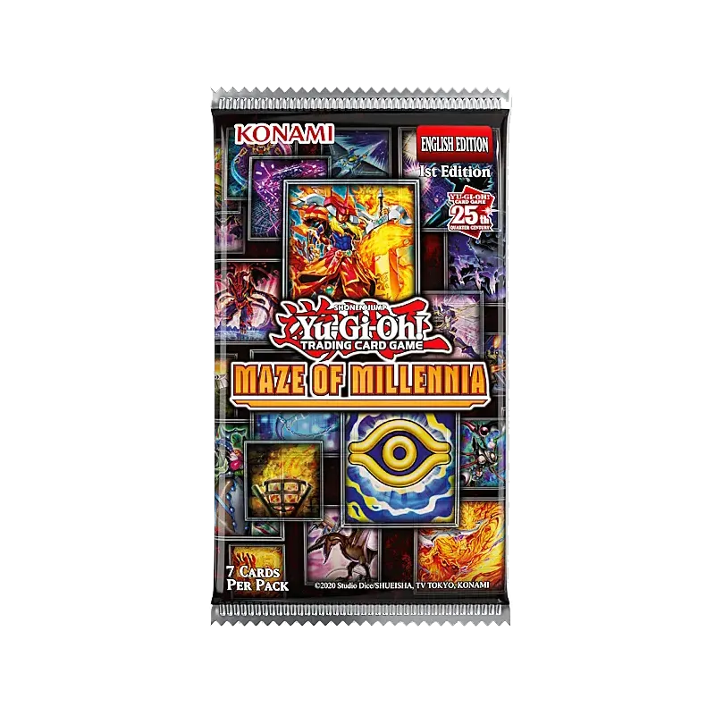 Yu-Gi-Oh: Maze Of Millennia Booster-001 Board / Card Games-Brain Games OÜ
