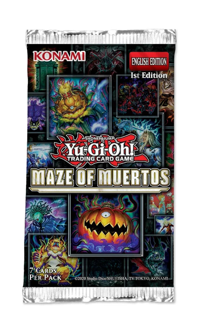 Yu-Gi-Oh: Maze Of Muertos booster-Strateegiamängud-Brain Games OÜ