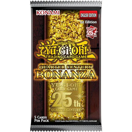 Yu-Gi-Oh: Quarter Century Bonanza Booster-001 Board / Card Games-Brain Games OÜ