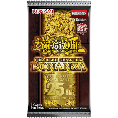 Yu-Gi-Oh: Quarter Century Bonanza Booster-001 Board / Card Games-Brain Games OÜ