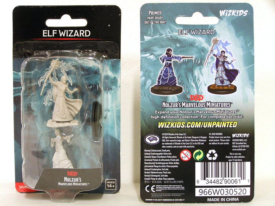 D&D Nolzur´s Elf Wizard Female miniatuurid