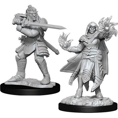 D&D Nolzur's Hobgoblins Fighter Male & Wizard Female miniatuurid