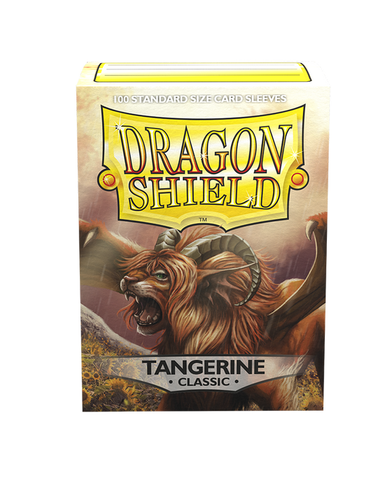 Dragon Shield Sleeves - Tangerine