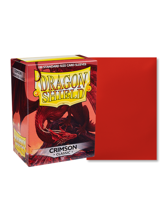 Dragon Shield Sleeves - Crimson