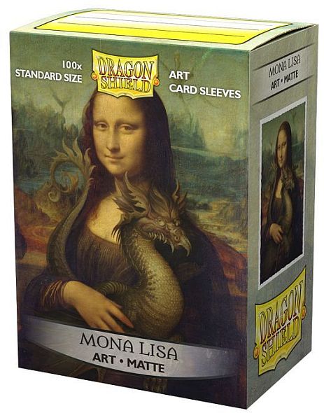 Dragon Shield Sleeves - Matte Art Mona Lisa