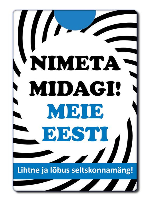 Kaardimäng "Nimeta midagi!: Meie Eesti"