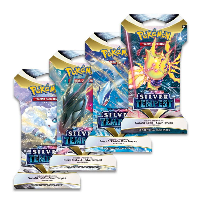 Pokemon: Sword & Shield - Silver Tempest Sleeved Booster