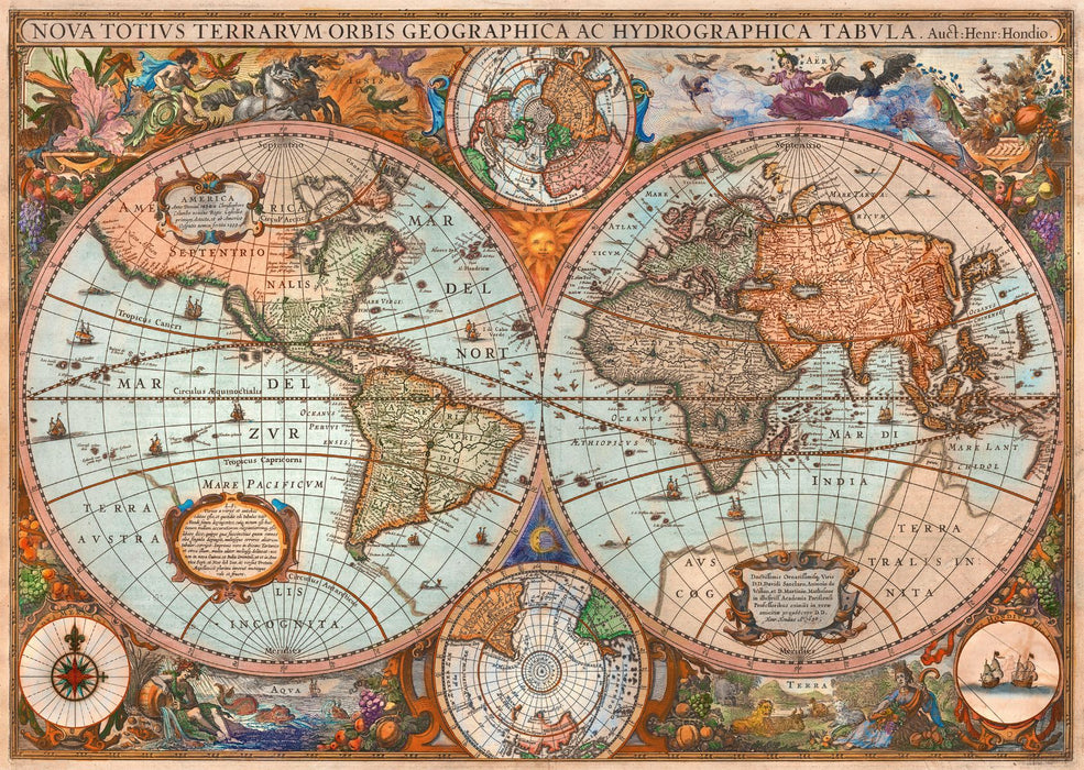 Pusle "Ancient World Map" 3000 tk