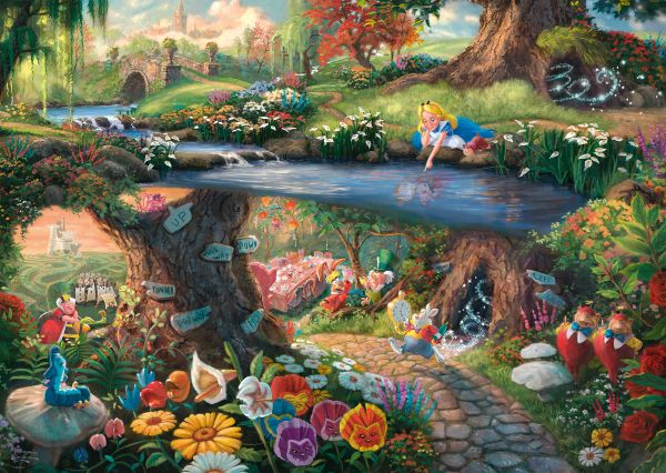 Pusle "Disney, Alice in Wonderland" 1000 tk