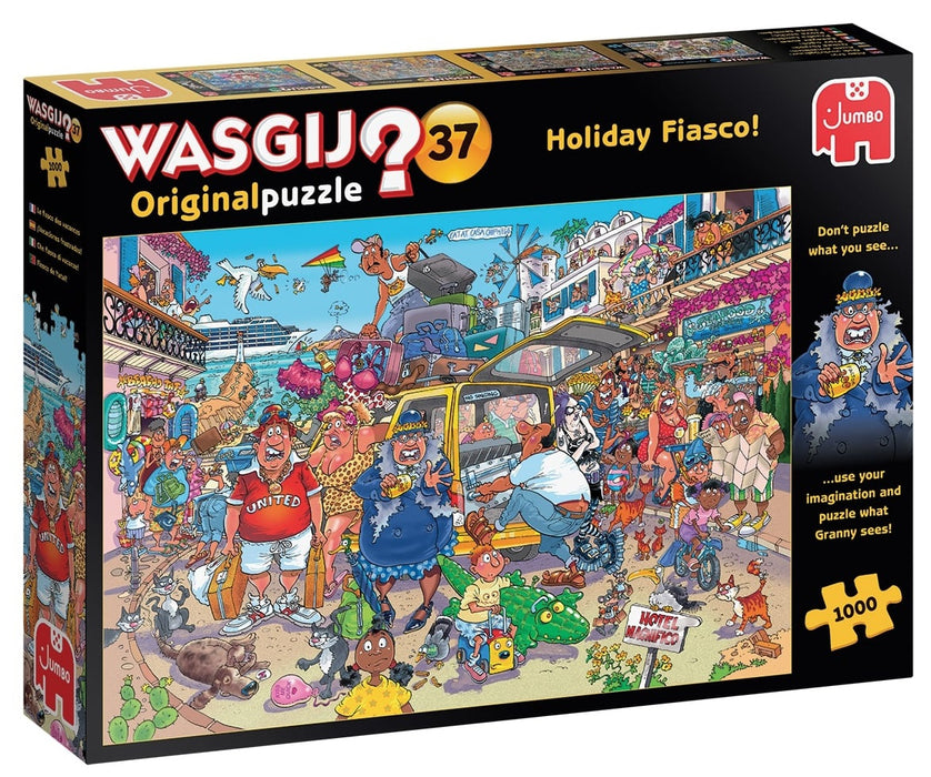 Pusle "Wasgij Original 37: Holiday Fiasco" 1000 tk