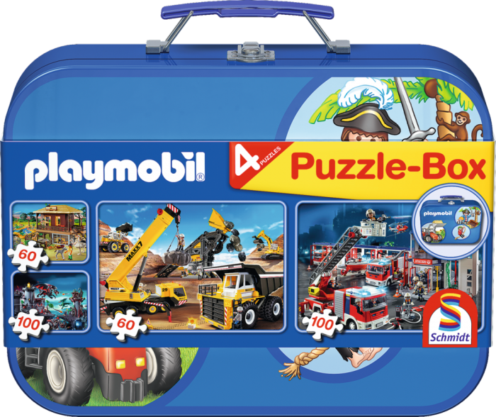 Playmobil box, 2x60, 2x100