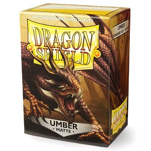 Dragon Shield Sleeves - Matte Umber